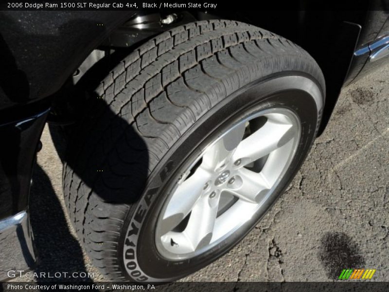 Black / Medium Slate Gray 2006 Dodge Ram 1500 SLT Regular Cab 4x4