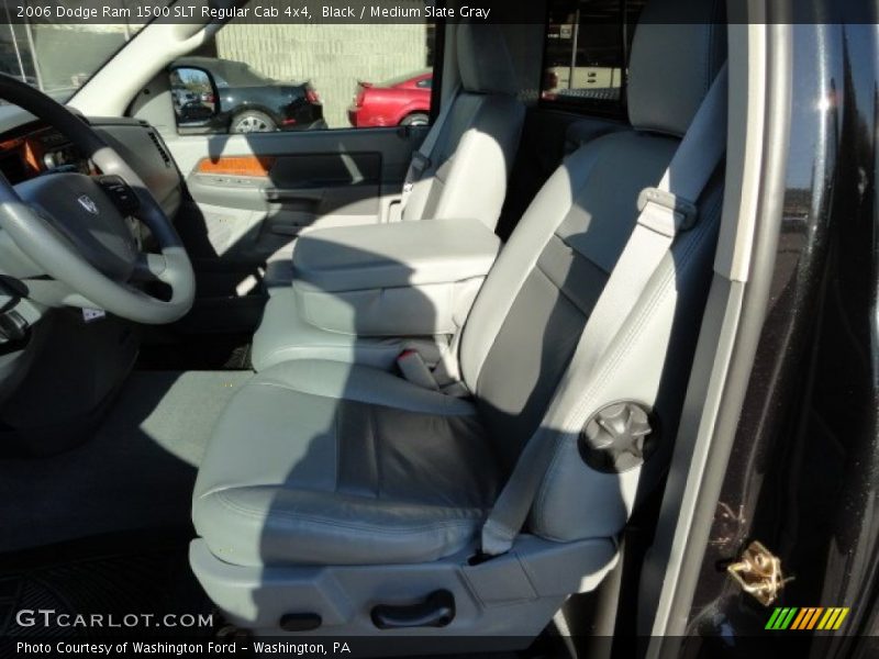 Black / Medium Slate Gray 2006 Dodge Ram 1500 SLT Regular Cab 4x4