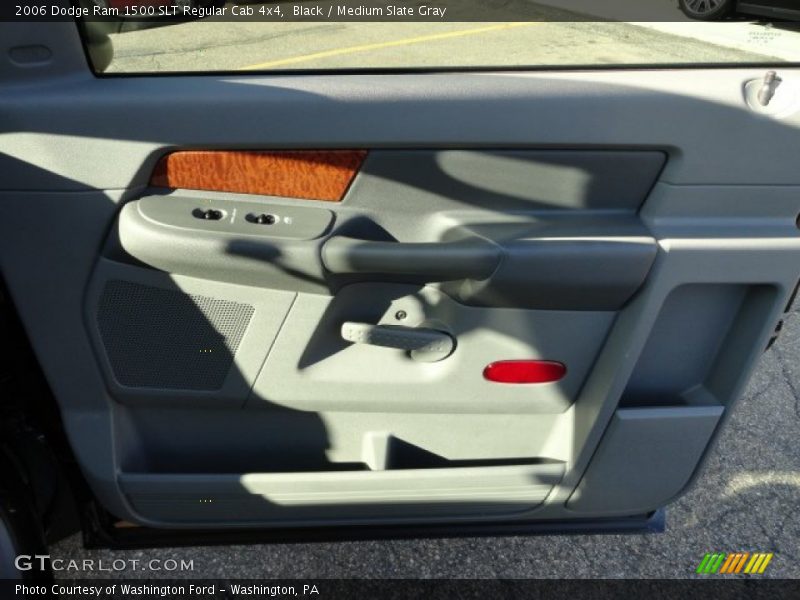 Black / Medium Slate Gray 2006 Dodge Ram 1500 SLT Regular Cab 4x4