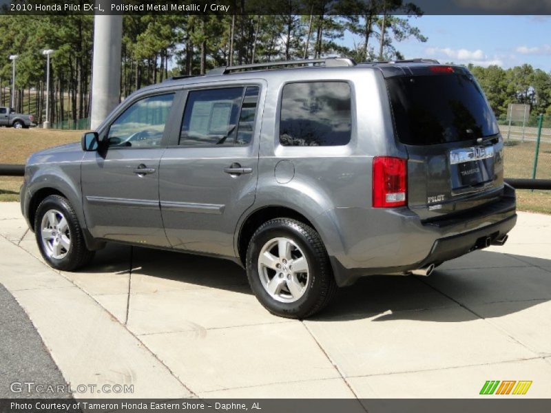 Polished Metal Metallic / Gray 2010 Honda Pilot EX-L