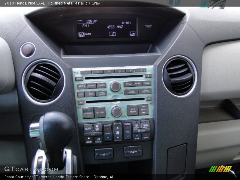 Polished Metal Metallic / Gray 2010 Honda Pilot EX-L