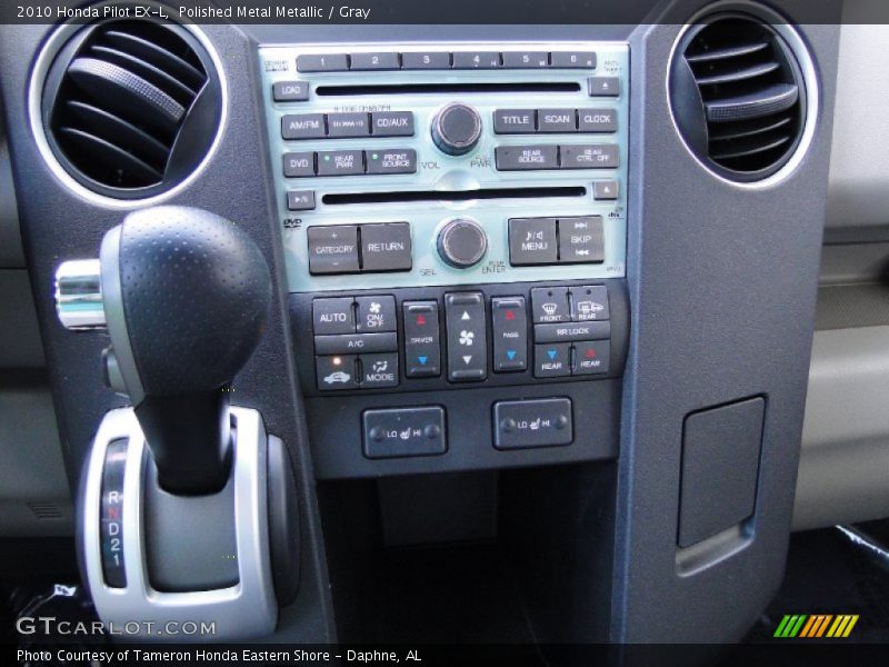 Controls of 2010 Pilot EX-L