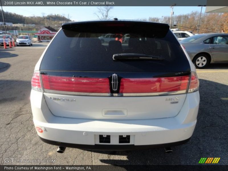 White Chocolate Tri Coat / Charcoal Black 2008 Lincoln MKX AWD