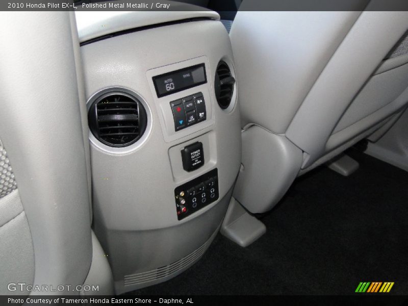 Polished Metal Metallic / Gray 2010 Honda Pilot EX-L