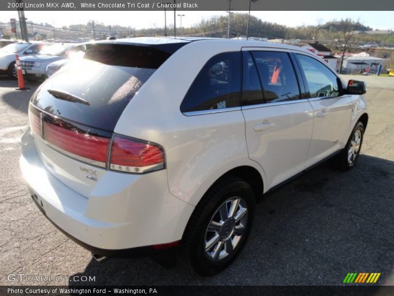White Chocolate Tri Coat / Charcoal Black 2008 Lincoln MKX AWD