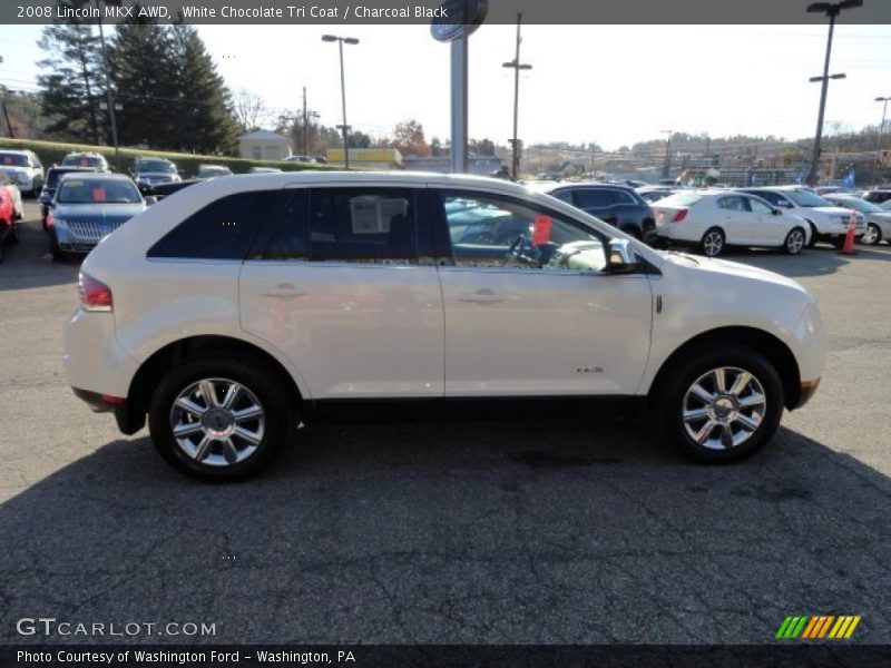 White Chocolate Tri Coat / Charcoal Black 2008 Lincoln MKX AWD