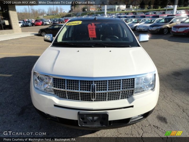 White Chocolate Tri Coat / Charcoal Black 2008 Lincoln MKX AWD