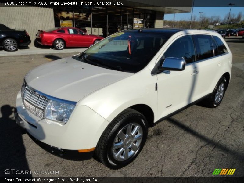 White Chocolate Tri Coat / Charcoal Black 2008 Lincoln MKX AWD