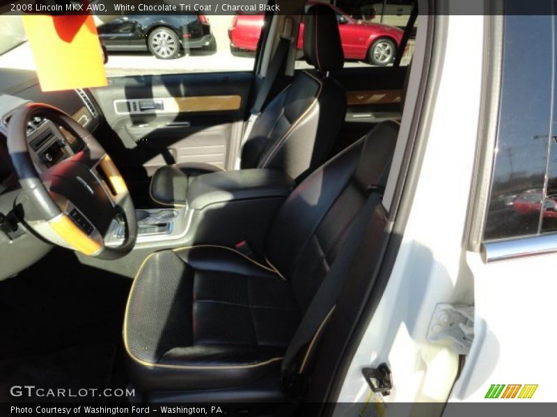 White Chocolate Tri Coat / Charcoal Black 2008 Lincoln MKX AWD