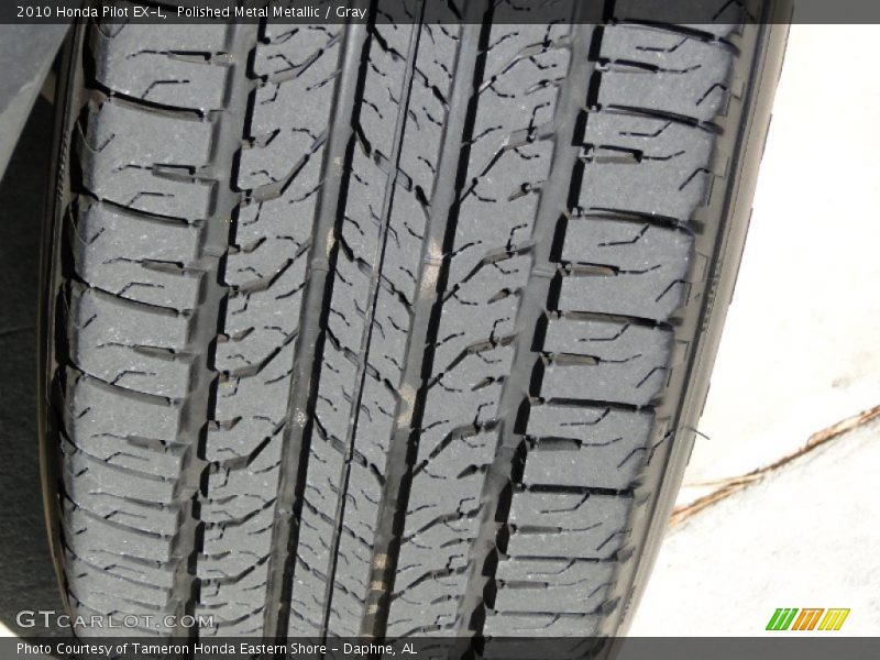 Polished Metal Metallic / Gray 2010 Honda Pilot EX-L