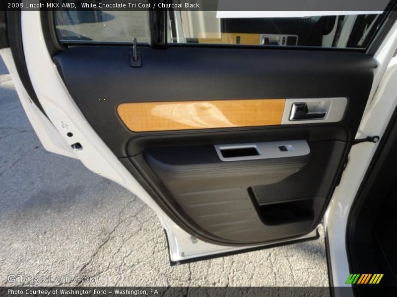 White Chocolate Tri Coat / Charcoal Black 2008 Lincoln MKX AWD