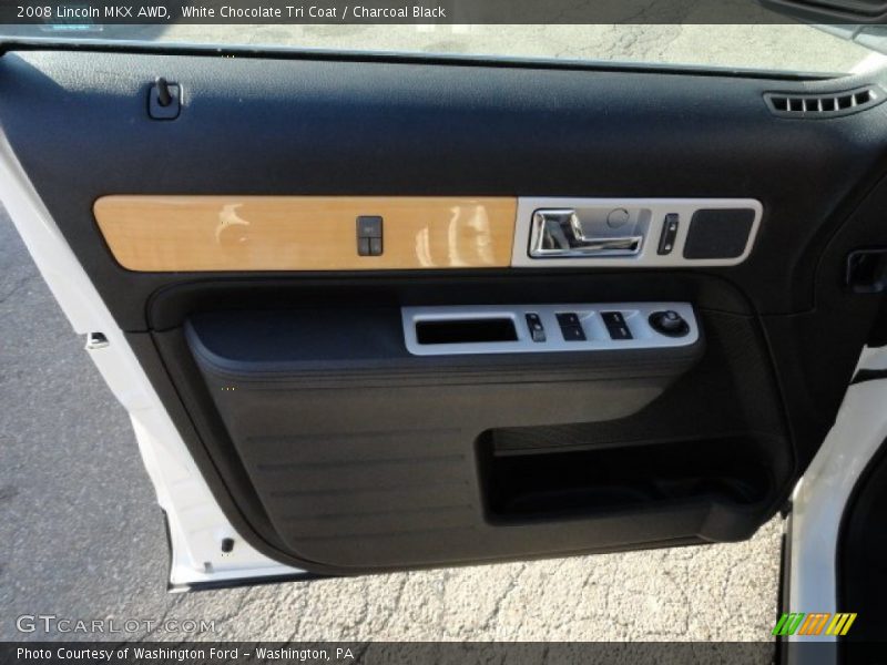 White Chocolate Tri Coat / Charcoal Black 2008 Lincoln MKX AWD