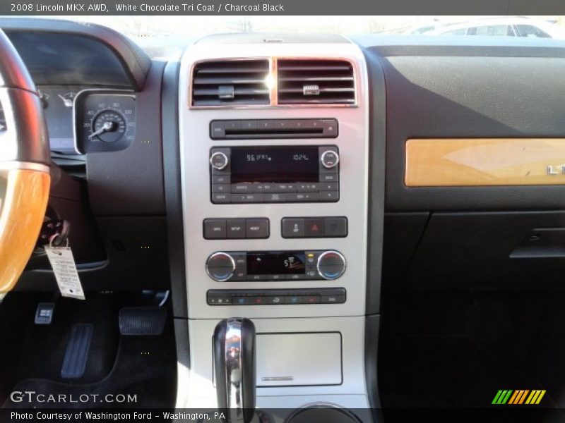 White Chocolate Tri Coat / Charcoal Black 2008 Lincoln MKX AWD