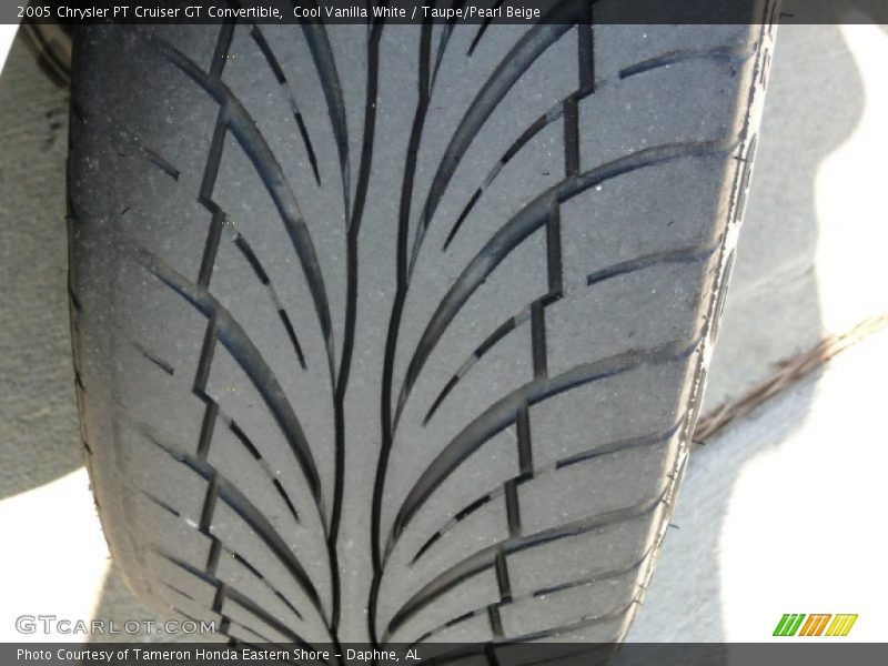 Cool Vanilla White / Taupe/Pearl Beige 2005 Chrysler PT Cruiser GT Convertible