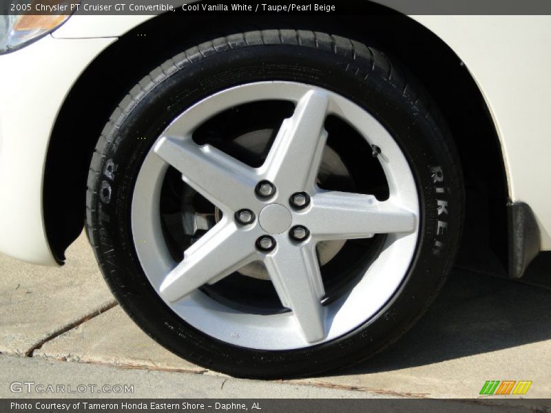 Cool Vanilla White / Taupe/Pearl Beige 2005 Chrysler PT Cruiser GT Convertible
