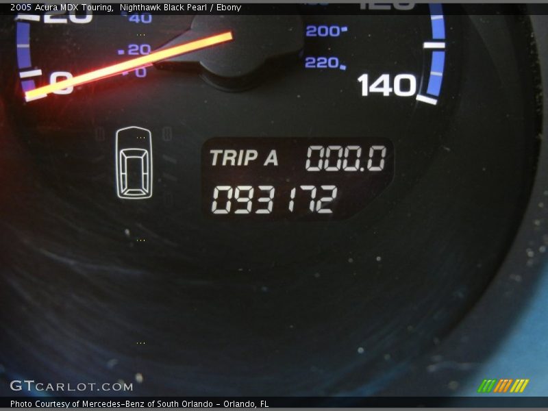 Nighthawk Black Pearl / Ebony 2005 Acura MDX Touring
