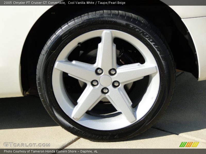 Cool Vanilla White / Taupe/Pearl Beige 2005 Chrysler PT Cruiser GT Convertible