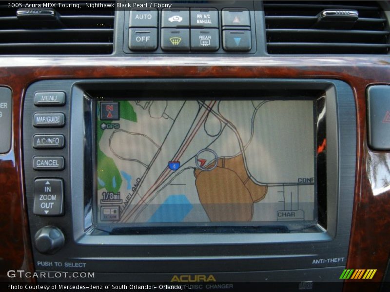 Nighthawk Black Pearl / Ebony 2005 Acura MDX Touring