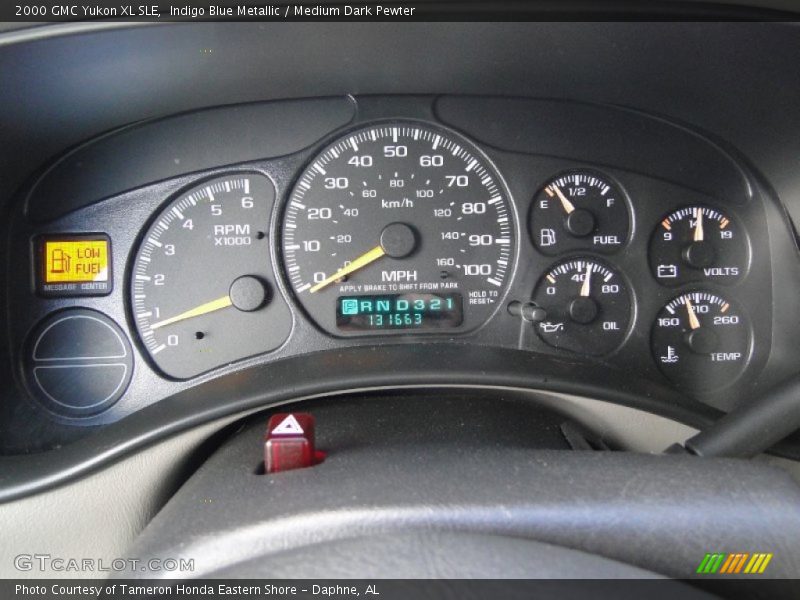  2000 Yukon XL SLE XL SLE Gauges