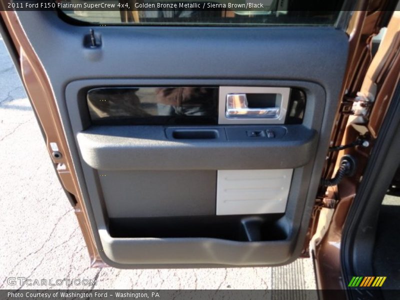 Golden Bronze Metallic / Sienna Brown/Black 2011 Ford F150 Platinum SuperCrew 4x4