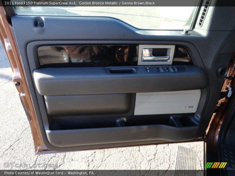 Golden Bronze Metallic / Sienna Brown/Black 2011 Ford F150 Platinum SuperCrew 4x4