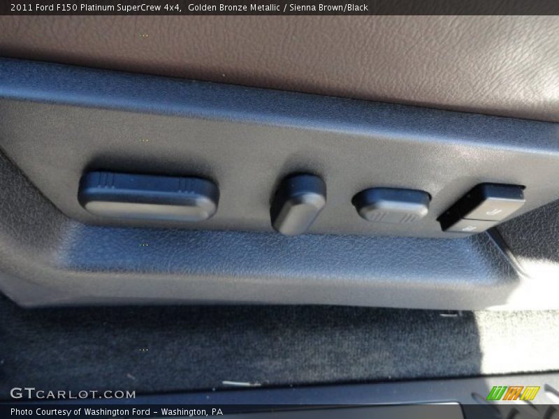 Golden Bronze Metallic / Sienna Brown/Black 2011 Ford F150 Platinum SuperCrew 4x4