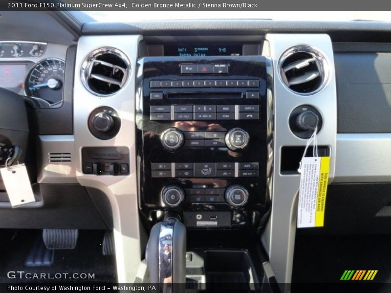 Golden Bronze Metallic / Sienna Brown/Black 2011 Ford F150 Platinum SuperCrew 4x4