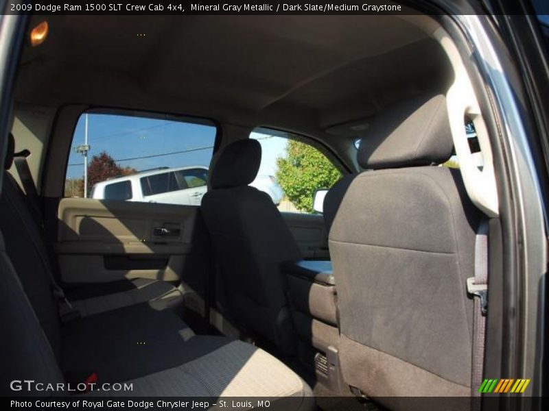 Mineral Gray Metallic / Dark Slate/Medium Graystone 2009 Dodge Ram 1500 SLT Crew Cab 4x4