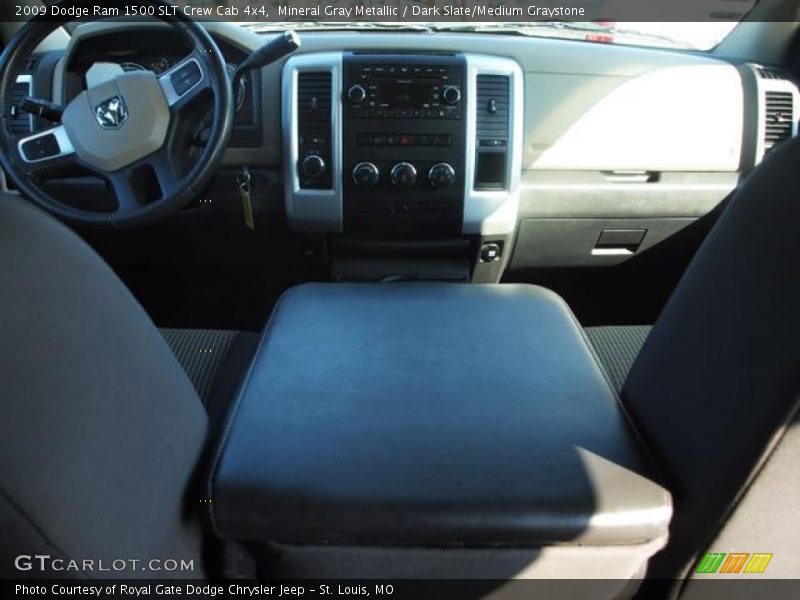 Mineral Gray Metallic / Dark Slate/Medium Graystone 2009 Dodge Ram 1500 SLT Crew Cab 4x4