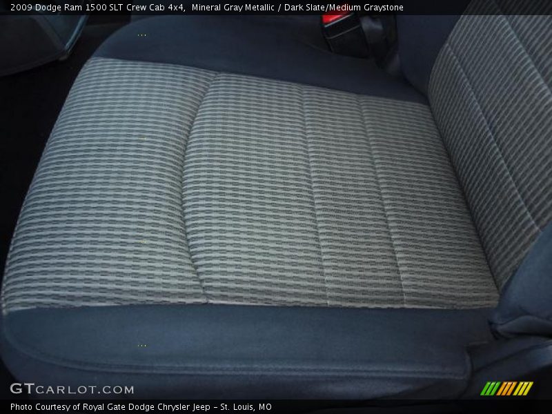 Mineral Gray Metallic / Dark Slate/Medium Graystone 2009 Dodge Ram 1500 SLT Crew Cab 4x4