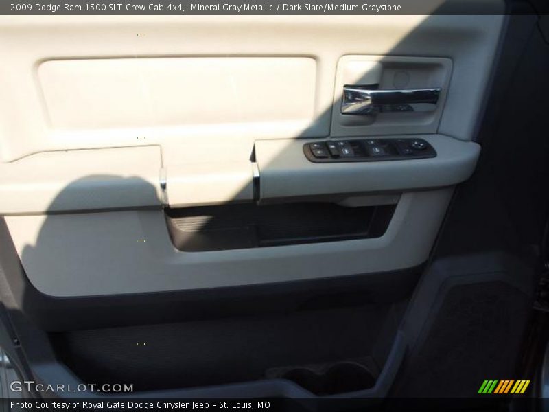 Mineral Gray Metallic / Dark Slate/Medium Graystone 2009 Dodge Ram 1500 SLT Crew Cab 4x4