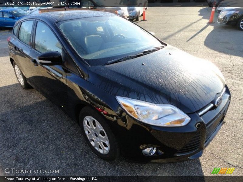 Black / Stone 2012 Ford Focus SE 5-Door