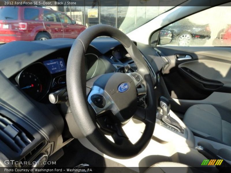 Black / Stone 2012 Ford Focus SE 5-Door