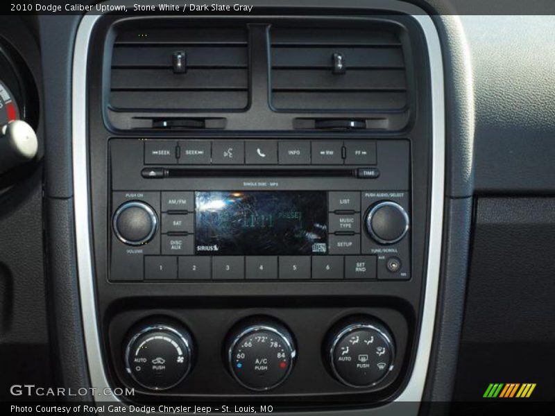 Audio System of 2010 Caliber Uptown