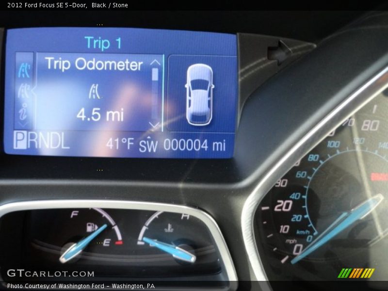 Black / Stone 2012 Ford Focus SE 5-Door