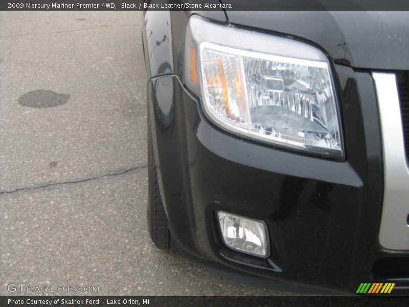 Black / Black Leather/Stone Alcantara 2009 Mercury Mariner Premier 4WD