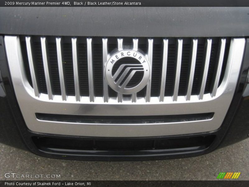 Black / Black Leather/Stone Alcantara 2009 Mercury Mariner Premier 4WD