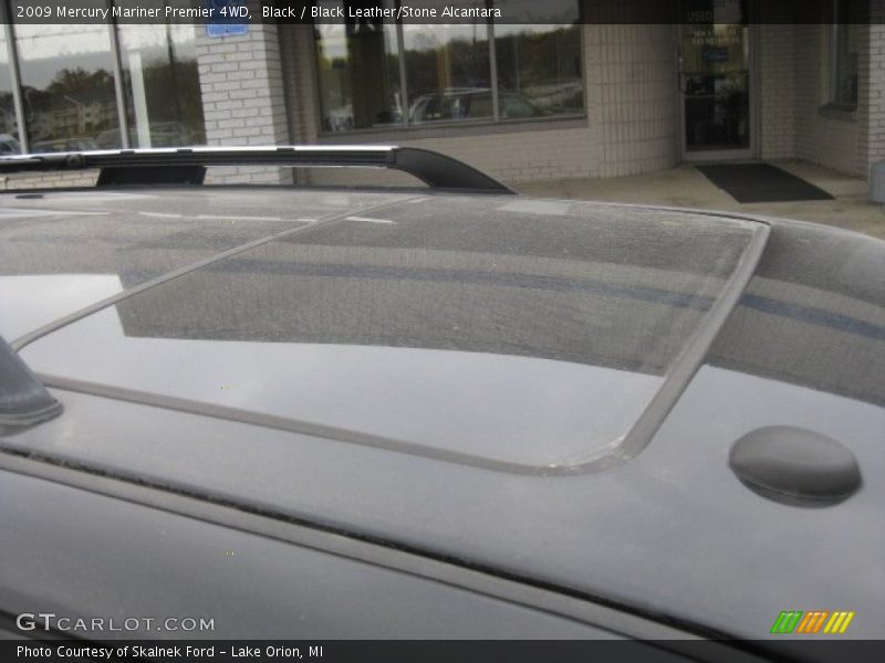 Black / Black Leather/Stone Alcantara 2009 Mercury Mariner Premier 4WD