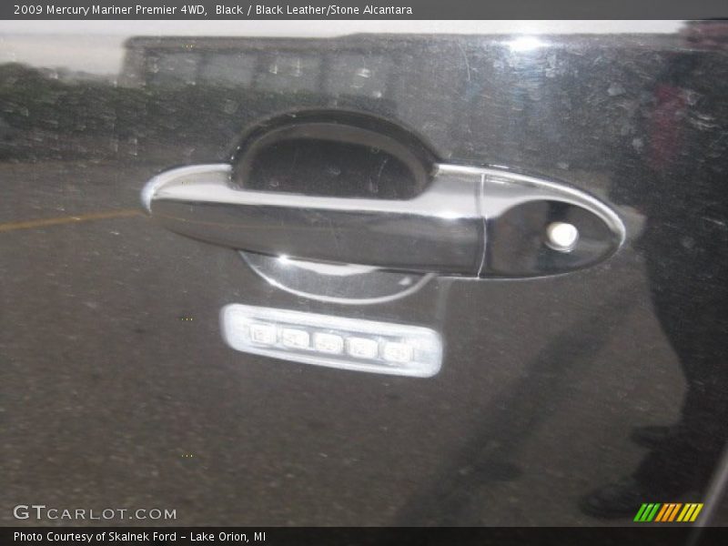 Black / Black Leather/Stone Alcantara 2009 Mercury Mariner Premier 4WD