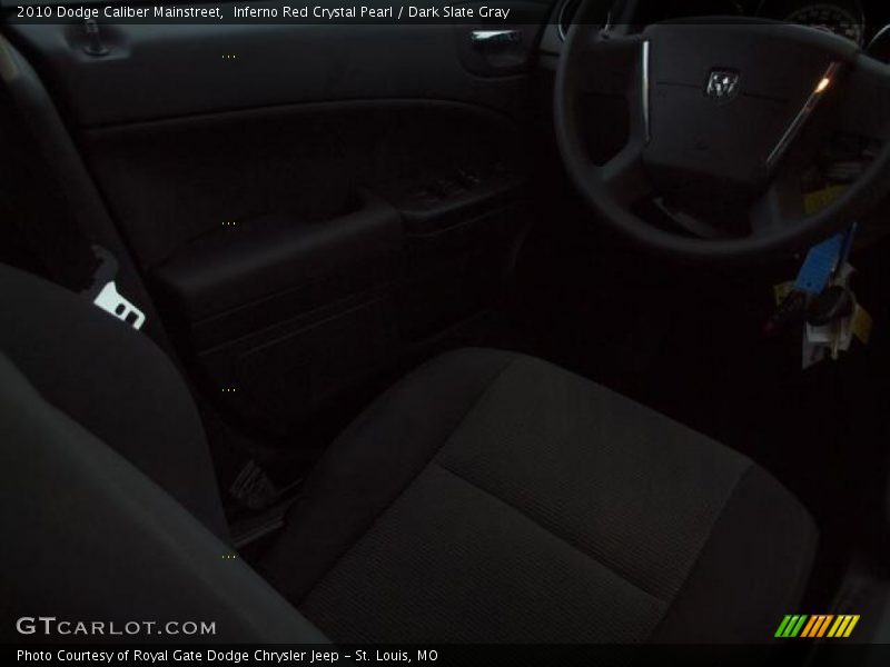 Inferno Red Crystal Pearl / Dark Slate Gray 2010 Dodge Caliber Mainstreet