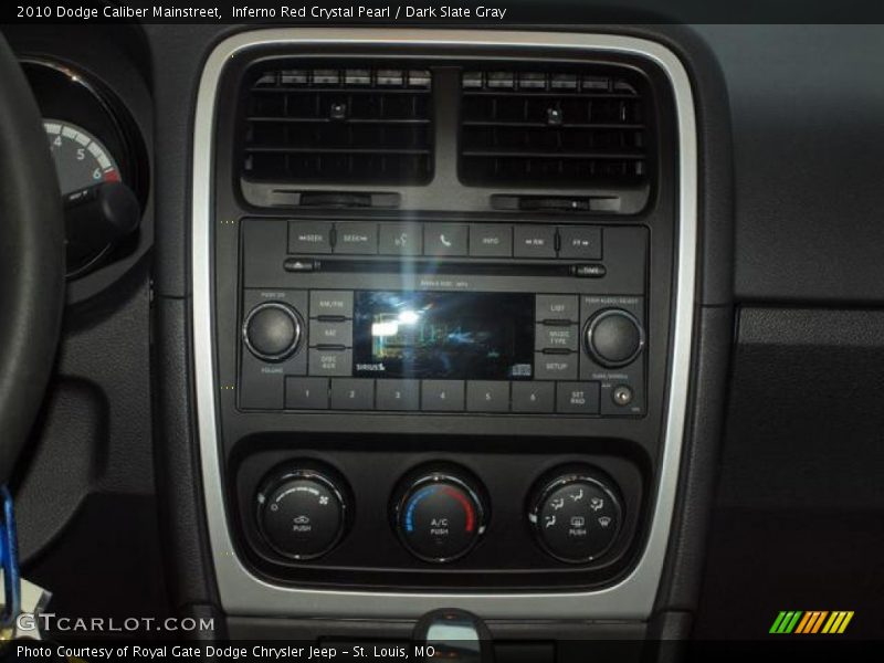 Inferno Red Crystal Pearl / Dark Slate Gray 2010 Dodge Caliber Mainstreet