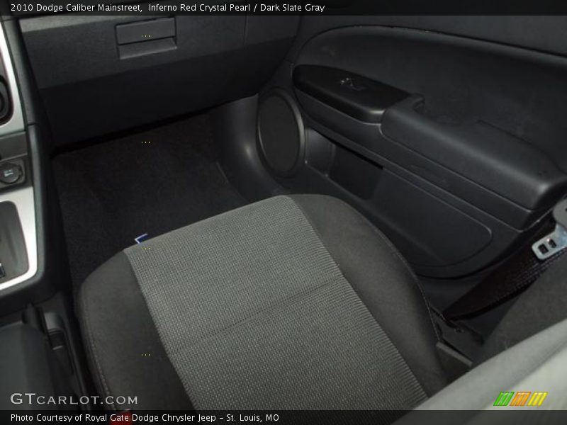 Inferno Red Crystal Pearl / Dark Slate Gray 2010 Dodge Caliber Mainstreet