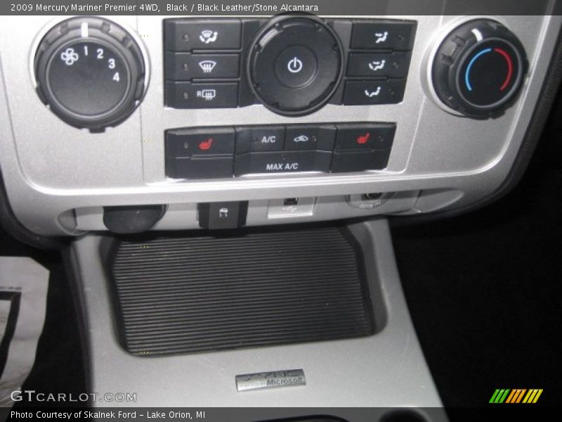 Black / Black Leather/Stone Alcantara 2009 Mercury Mariner Premier 4WD