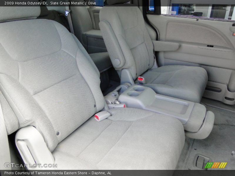 Slate Green Metallic / Olive 2009 Honda Odyssey EX