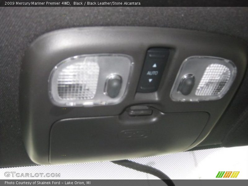 Black / Black Leather/Stone Alcantara 2009 Mercury Mariner Premier 4WD