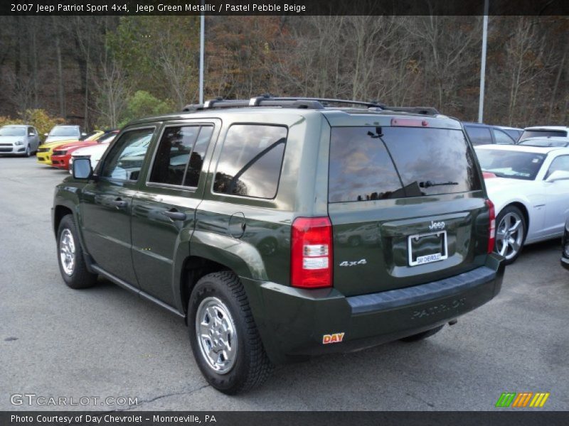 Jeep Green Metallic / Pastel Pebble Beige 2007 Jeep Patriot Sport 4x4