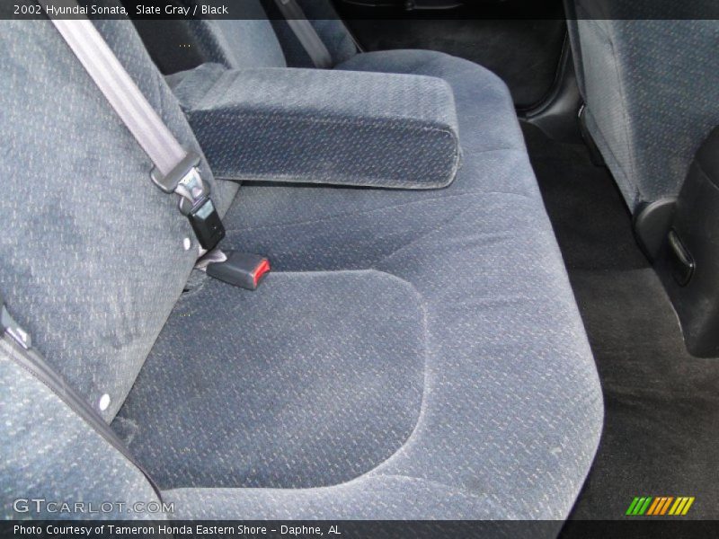 Slate Gray / Black 2002 Hyundai Sonata