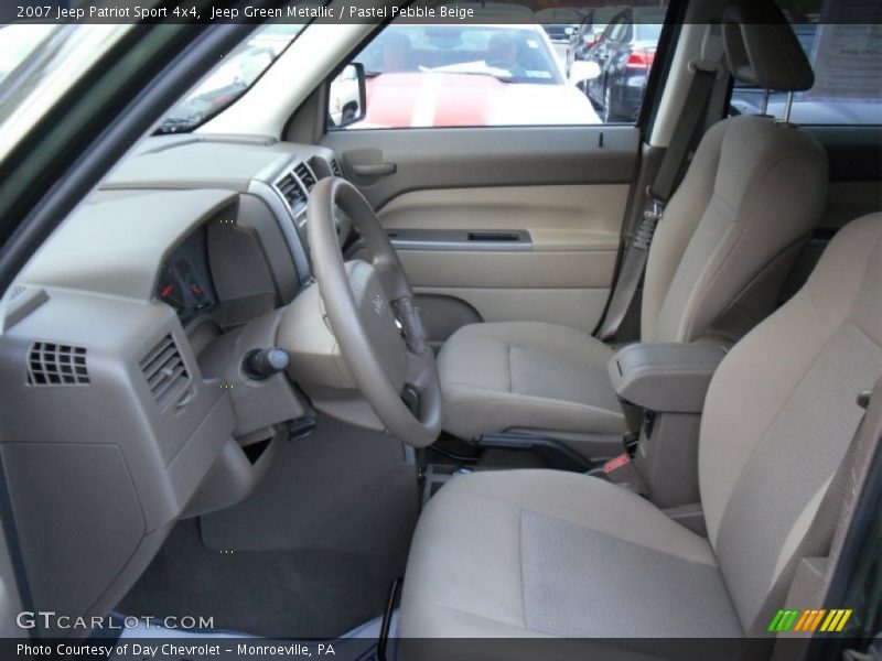 Jeep Green Metallic / Pastel Pebble Beige 2007 Jeep Patriot Sport 4x4