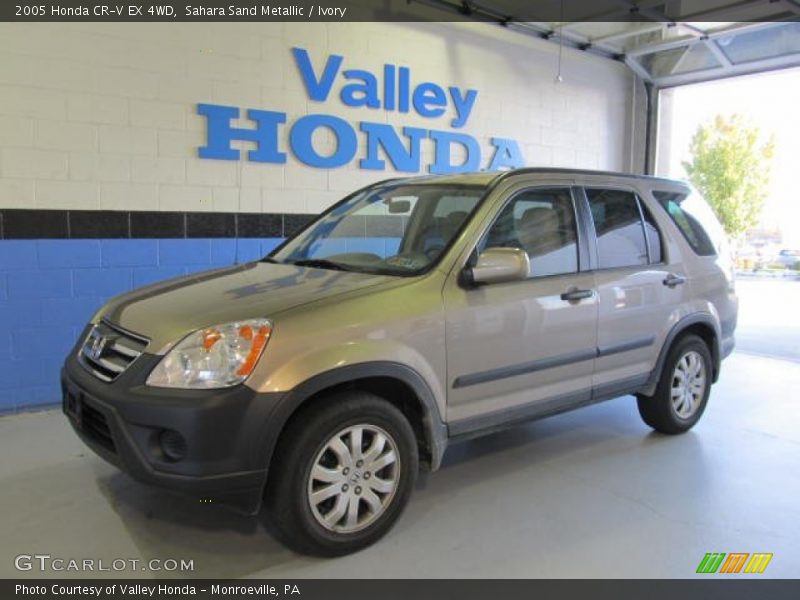 Sahara Sand Metallic / Ivory 2005 Honda CR-V EX 4WD