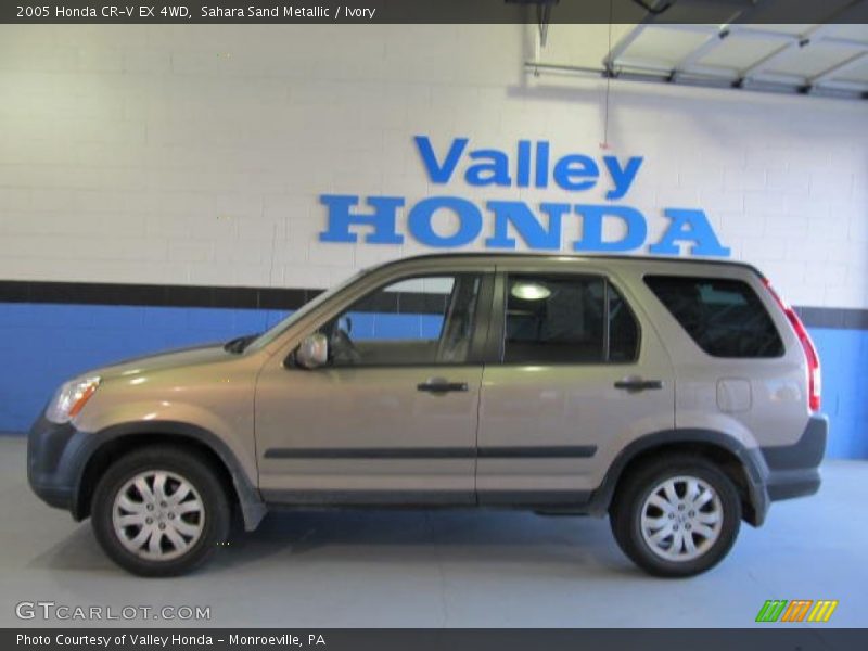 Sahara Sand Metallic / Ivory 2005 Honda CR-V EX 4WD